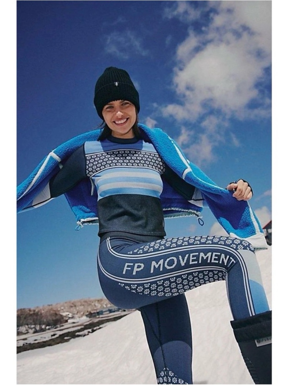 Free people Myoko Jacquard Base Layer set